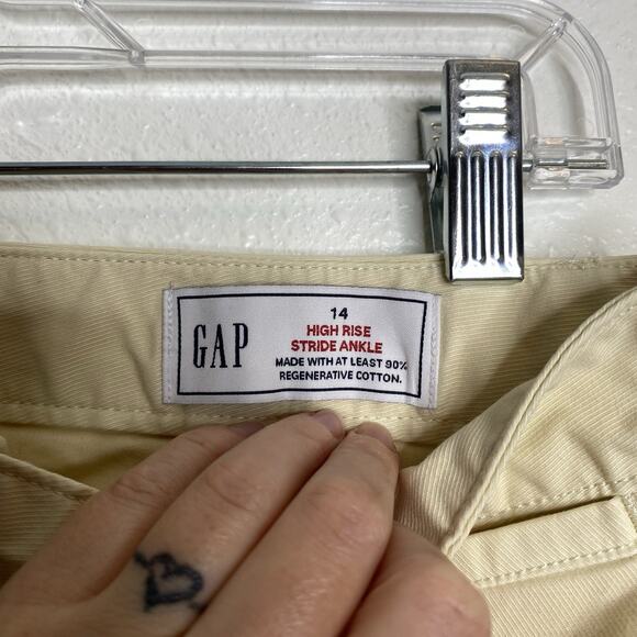 NWT Gap High-Rise Stride Wide Leg Pants Size 14 - Picture 4 of 7